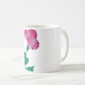 1. "Blossom Brew: Blume Print Coffee Cup" 2. " Kaffeetasse (VorderseiteRechts)
