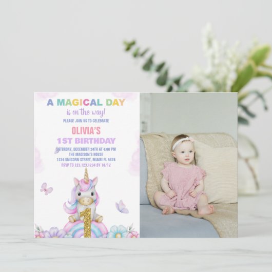 1. Blumenhorn Einladung zum Foto (Stehend Vorderseite)