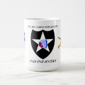 1. BN 23RD INFANTRY 2ND INFANTRY DIV.TASSE KAFFEETASSE (Mittel)