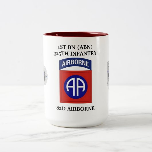 1. BN-325. INFANTERIE-TASSE ZWEIFARBIGE TASSE (Mittel)