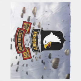 1. BN-327. 101. IM FLUGZEUG FALLSCHIRM-REGIMENT FLEECEDECKE