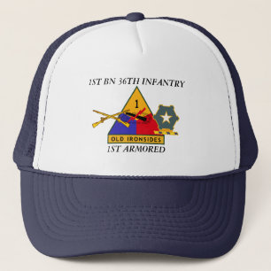 1. BN 36. INFANTRIE 1. ARMORED HAT TRUCKERKAPPE