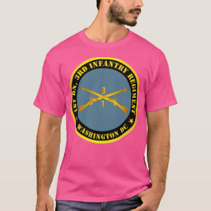 1. Bn 3. Infanterie Regiment Washington DC w Inf B T-Shirt
