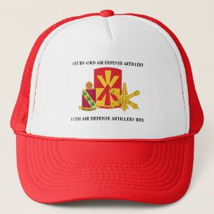 1. BN 43RD LUFTVERTEIDIGUNGSKÜNSTLER 11. LUFTVERT TRUCKERKAPPE