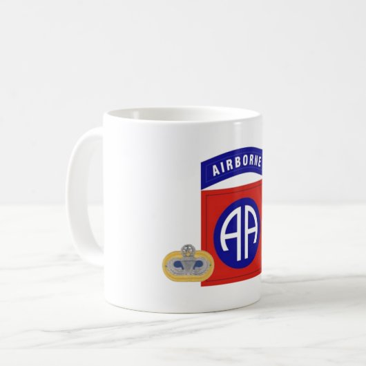 1. BN 504. INFANTRY 82. IM FLUGZEUG TASSE (Vorderseite Links)