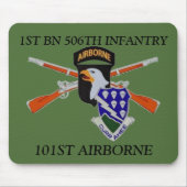 1. BN 506. INFANTRIE 101. IM FLUGZEUG MOUSEPAD (Vorne)