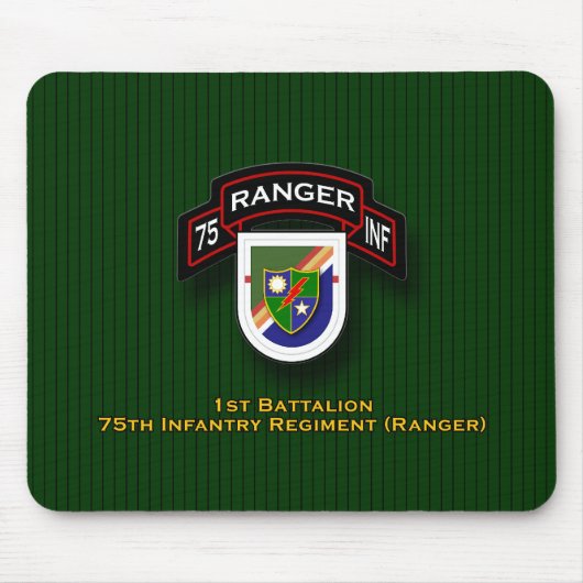 1. Bn, 75. Infanterie - Förster Blitz u. Rolle Mousepad (Vorne)