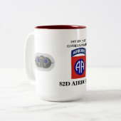 1. BN (ABN) 325 TASSE der INFANTERIE-82D ABN (Vorderseite Links)