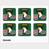 1. BN (ABN) 503D INFANTRY 101. IM FLUGZEUG STICKER (Blatt)