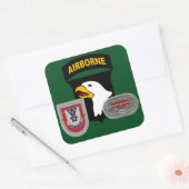 1. BN (ABN) 503D INFANTRY 101. IM FLUGZEUG STICKER (Umschlag)