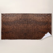 #1 Bro Leather-look Strandtuch (Vorderseite)