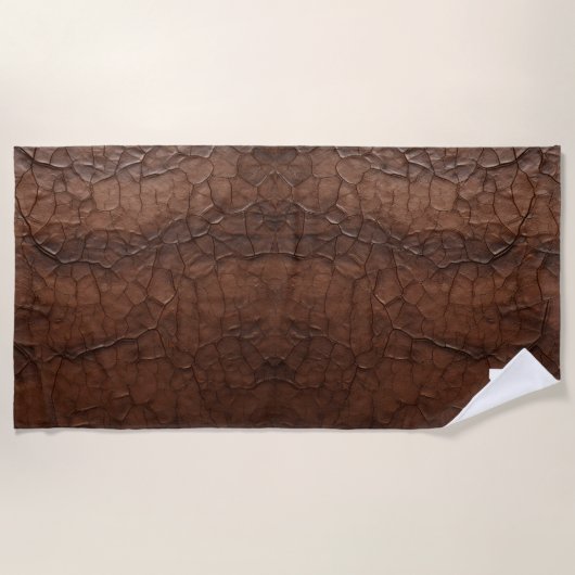 #1 Bro Leather-look Strandtuch (Vorderseite)