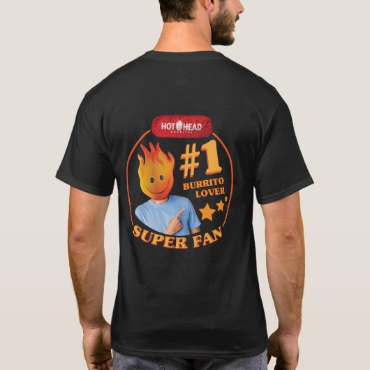 1 Burrito Lover T-Shirt (Rückseite)
