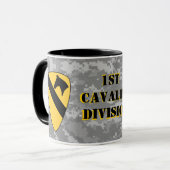 1. Camouflage-Kaffee-Tasse Tasse (Vorderseite Links)