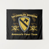 1. CAV-Abteilung Wandteppich (Vorderseite (Horizontal))
