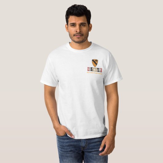 1. Cav. Div. Irakisches T-Shirt (Vorne ganz)
