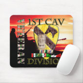 1. Cav Div. Wüstensturm-Veteran Mousepad (Mit Mouse)