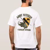 1. Cav Tierarzt - UH60 Blackhawk T-Shirt (Rückseite)