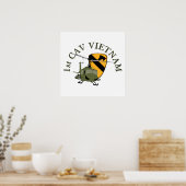 1. Cav Vietnam Poster (Küche)