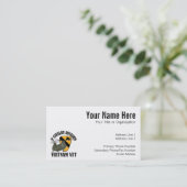 1. Cav Vietnam Tierarzt - CH-47 Visitenkarte (Stehend Vorderseite)