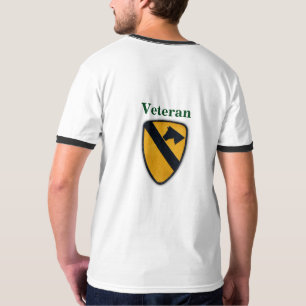 1. Cavalry Cav Airmobile Erste-Team Veteranen T-Shirt