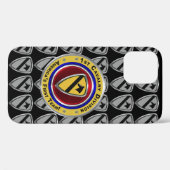 1. Cavalry Division "First Team" Case-Mate iPhone Hülle (Rückseite (Horizontal))