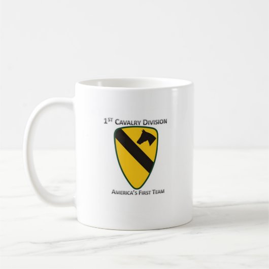 1. Cavalry-Division Kaffeetasse (Links)