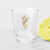 1. Cavalry Division Shot Glass Schnapsglas (Rückseite)