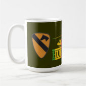 1. Cavalry Division UH-1 Huey Pilot Tasse (Links)