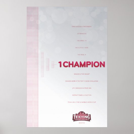 1 Champion Poster (Vorne)
