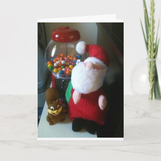 1. CHRISTMAS FEIERTAGSKARTE (Vorderseite)