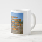 1. Chronik 16:35 WEBU Mug Jumbo-Tasse (Vorderseite Rechts)