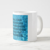 1. Chronik 16:35 WEBU Mug Jumbo-Tasse (Vorderseite Rechts)