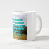 1. Chronik 29:12 WEBU Mug Jumbo-Tasse (Vorderseite Rechts)
