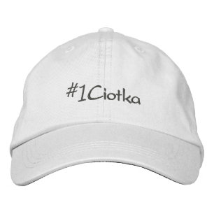 #1 Ciotka Polnische Tante bestickte Cap Baseballkappe