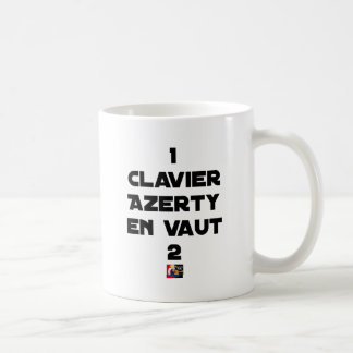 1 CLAVIER AZERTY DAVON VALUE 2 - Wortspiele Kaffeetasse