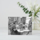 1. Computerwettbewerb 24. April 1921 Postkarte (Stehend Vorderseite)