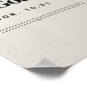 1 Corinthians 10_31, Bible Verse, Modern Bible Poster (Ecke)