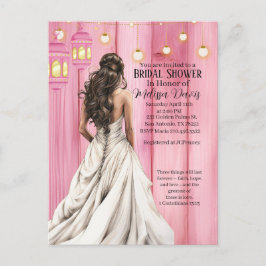 1 Corinthians 13:13 Bridal Shower Invitation Postkarte