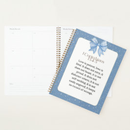 1 corinthians 13 4 5, love is patient love is kind planer