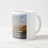 1 Corinthians 15:3–5 WEBU Mug Jumbo-Tasse (Vorderseite Rechts)