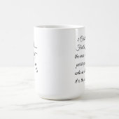 1 Corinthians 1:18 Scripture Cross Mug Verwandlungstasse (Zentrum)