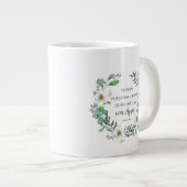 1 Corintios mug Jumbo-Tasse (Vorderseite Rechts)