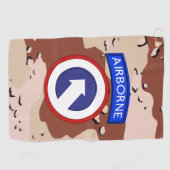 1. COSCOM Desert-Storm-Veteran Golfhandtuch (Horizontal)