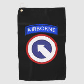 1. COSCOM-Support für Korps Golfhandtuch (Vorderseite)