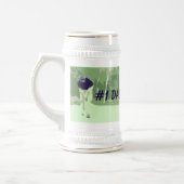 #1 Dad Golfer Beer Stein Bierglas (Links)