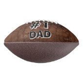 #1 Dad Leather-look Football (Gedreht 270)