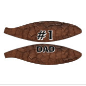 #1 Dad Leather-look Mini Basketball (Panele)
