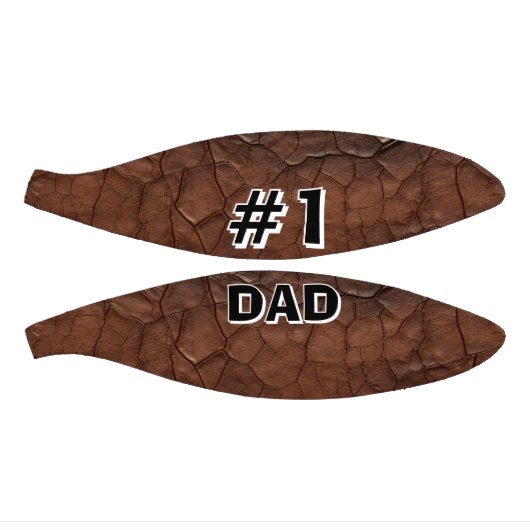 #1 Dad Leather-look Mini Basketball (Panele)