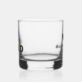 #1 Dad Love Personalized Whiskey Glass Whiskyglas (Links)
